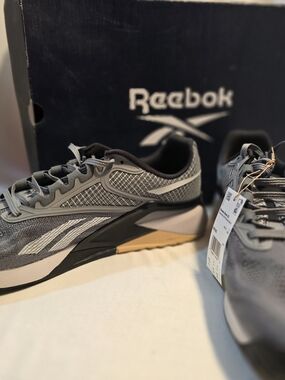 Reebok Nano X-2 Men's Gray Athletic Sneakers Suze 13